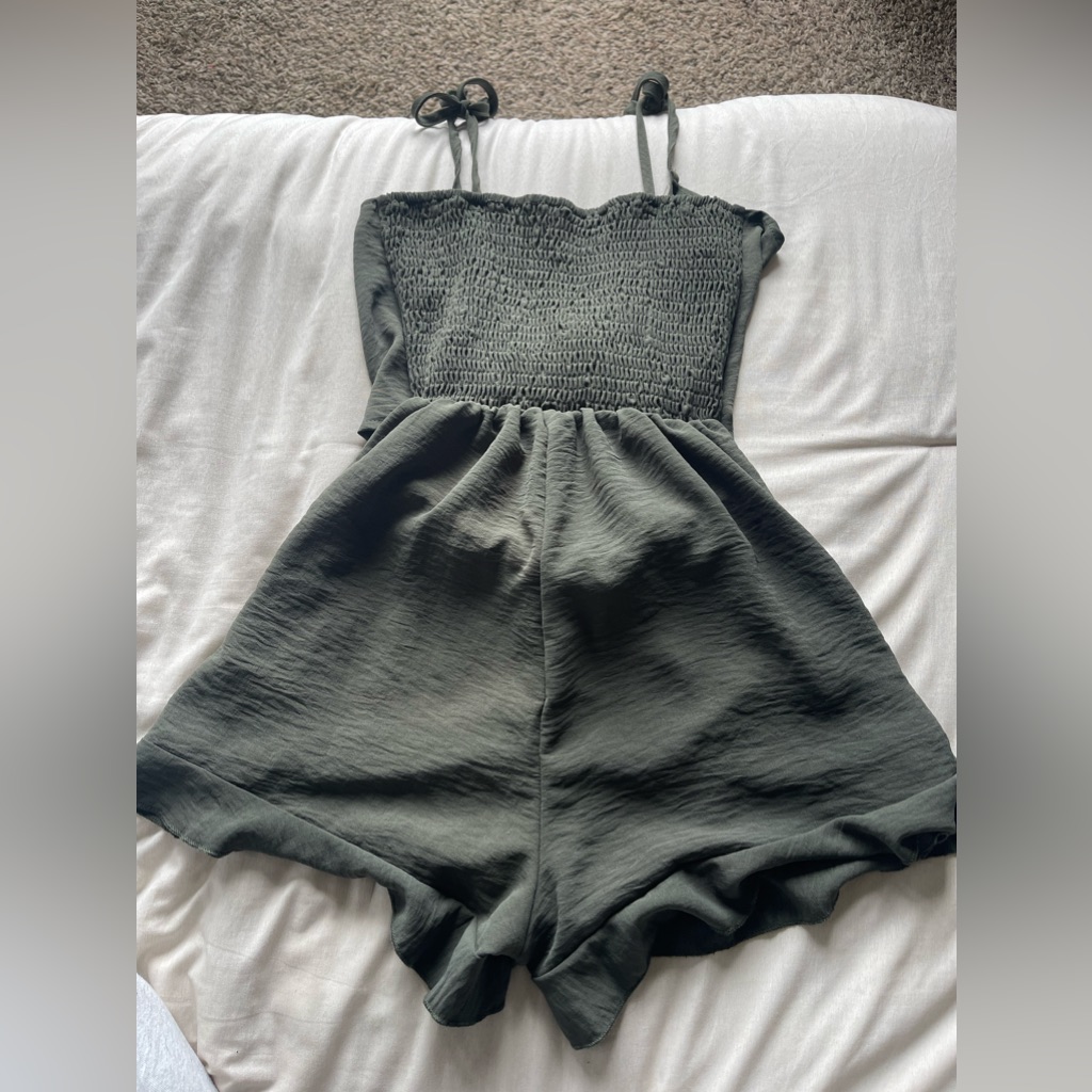 Green Romper Brand New